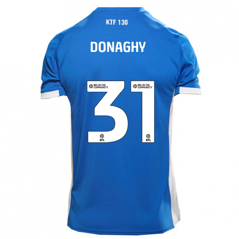 Danxen Herren Tom Donaghy #31 Blau Weiß Heimtrikot Trikot 2025/26 T-Shirt
