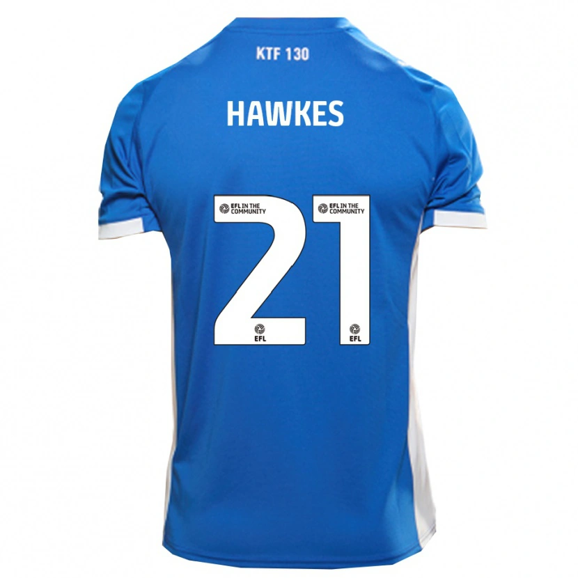 Danxen Herren Josh Hawkes #21 Blau Weiß Heimtrikot Trikot 2025/26 T-Shirt