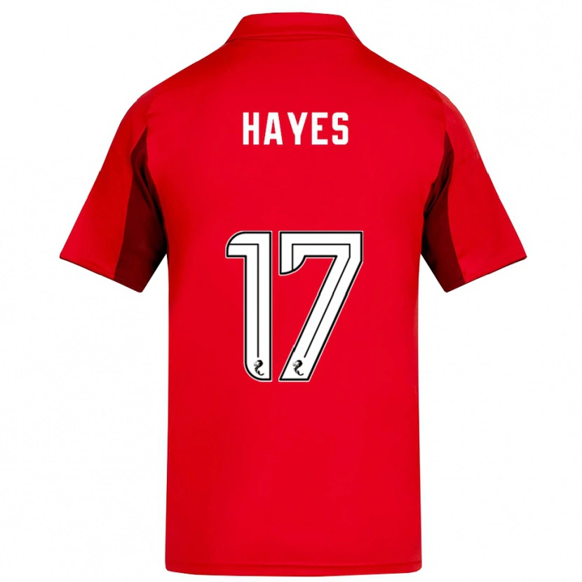 Danxen Herren Jonny Hayes #17 Rot Burgunderrot Heimtrikot Trikot 2025/26 T-Shirt