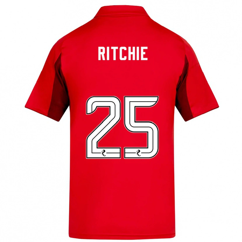 Danxen Herren Tom Ritchie #25 Rot Burgunderrot Heimtrikot Trikot 2025/26 T-Shirt