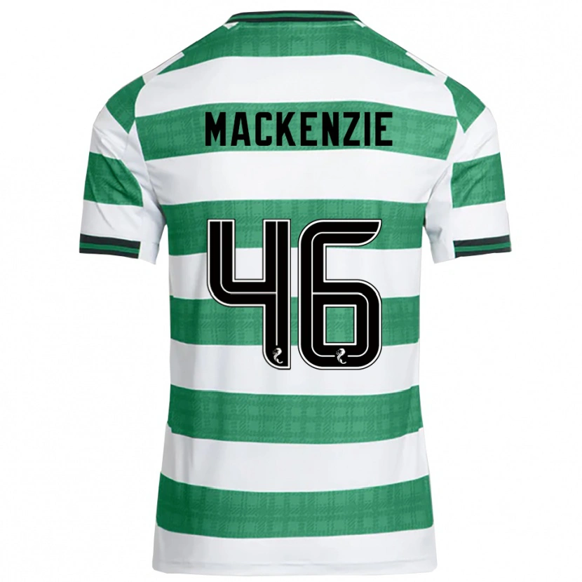 Danxen Herren Magnus Mackenzie #46 Grün Weiß Heimtrikot Trikot 2025/26 T-Shirt