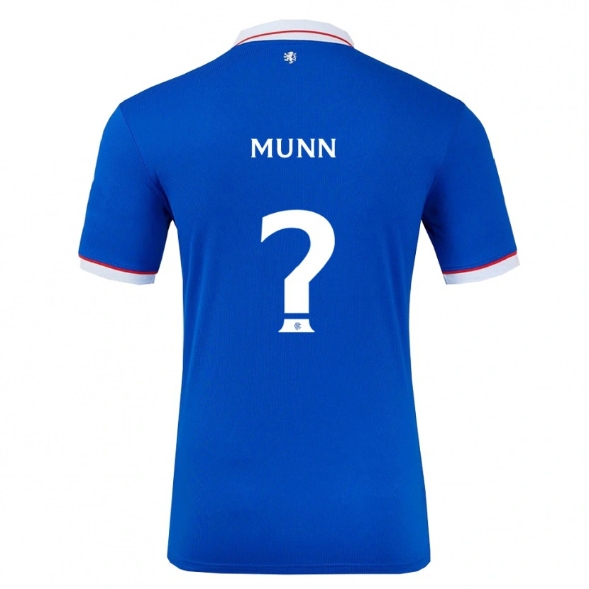 Danxen Herren Mason Munn #0 Blau Weiß Heimtrikot Trikot 2025/26 T-Shirt