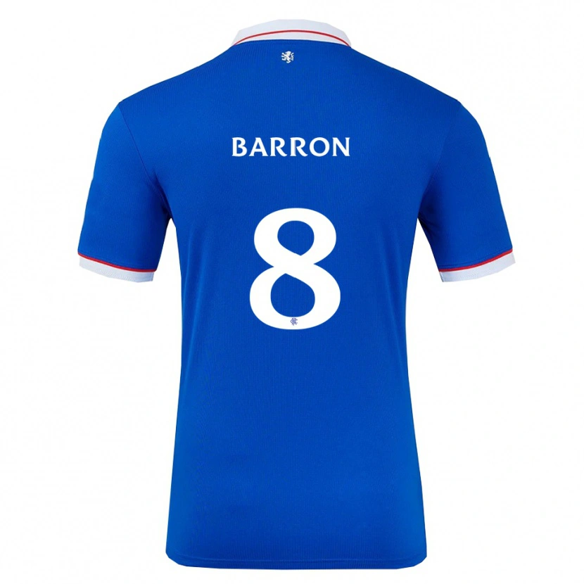 Danxen Herren Connor Barron #8 Blau Weiß Heimtrikot Trikot 2025/26 T-Shirt