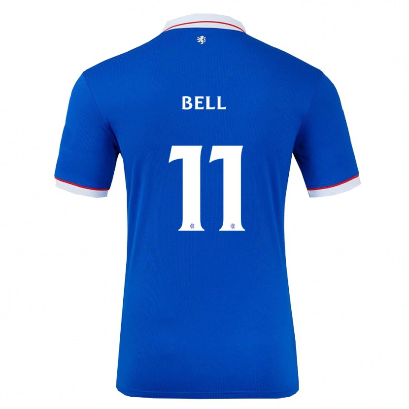 Danxen Herren Megan Bell #11 Blau Weiß Heimtrikot Trikot 2025/26 T-Shirt