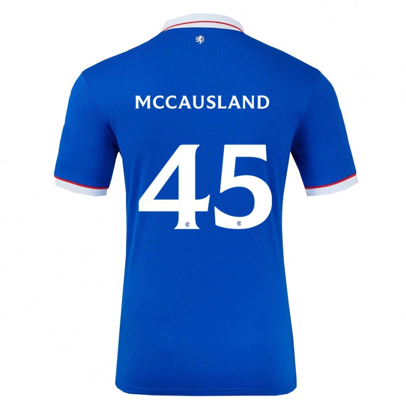 Danxen Herren Ross Mccausland #45 Blau Weiß Heimtrikot Trikot 2025/26 T-Shirt