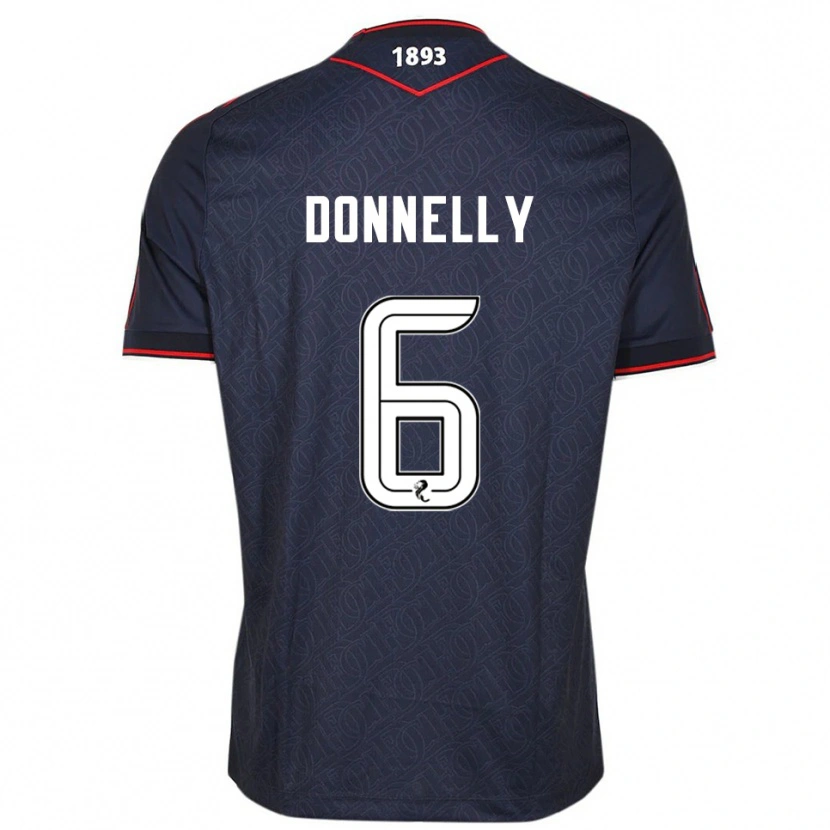 Danxen Herren Aaron Donnelly #6 Marine Weiß Heimtrikot Trikot 2025/26 T-Shirt