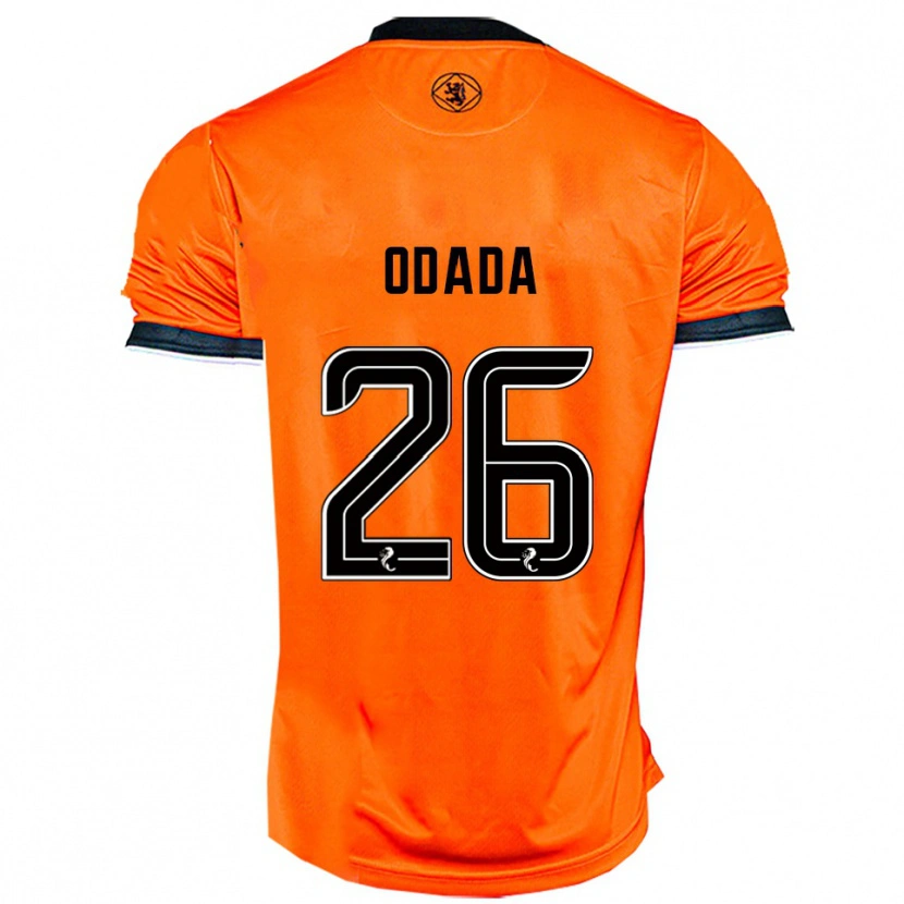 Danxen Herren Richard Odada #26 Orange Schwarz Heimtrikot Trikot 2025/26 T-Shirt