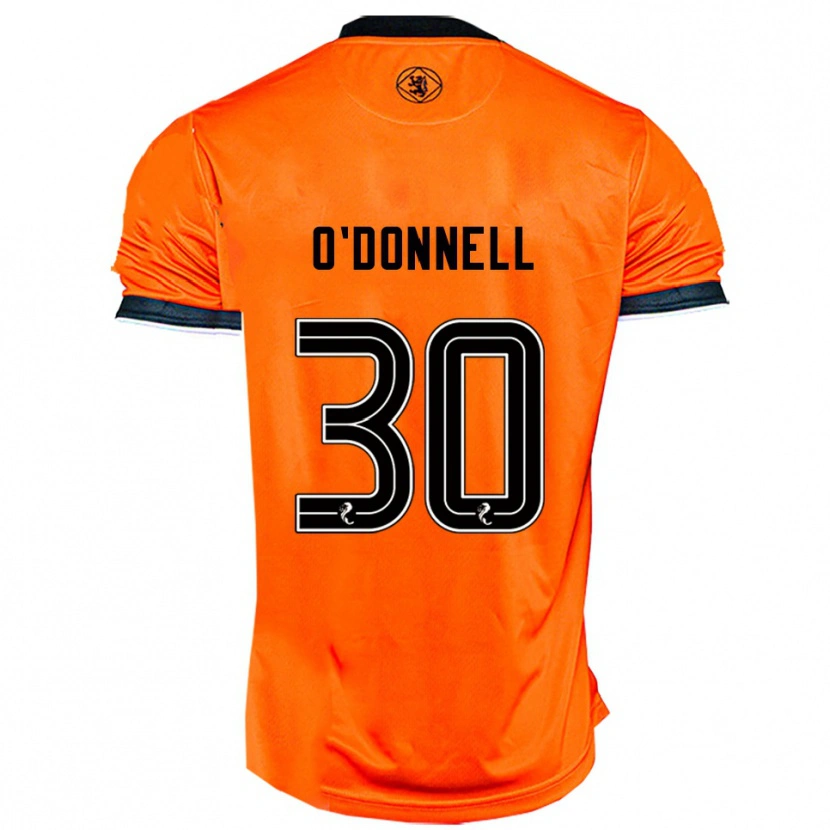 Danxen Herren Lewis O'donnell #30 Orange Schwarz Heimtrikot Trikot 2025/26 T-Shirt