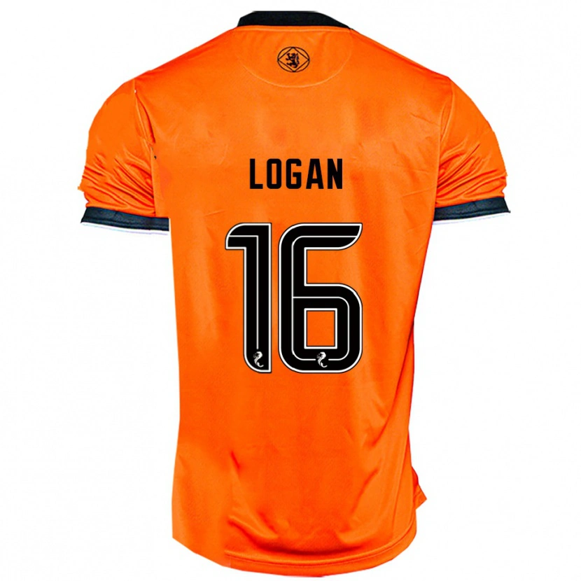 Danxen Herren Alex Logan #16 Orange Schwarz Heimtrikot Trikot 2025/26 T-Shirt