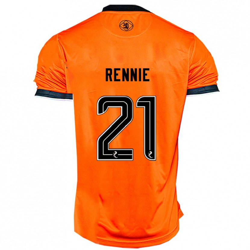 Danxen Herren Beth Rennie #21 Orange Schwarz Heimtrikot Trikot 2025/26 T-Shirt