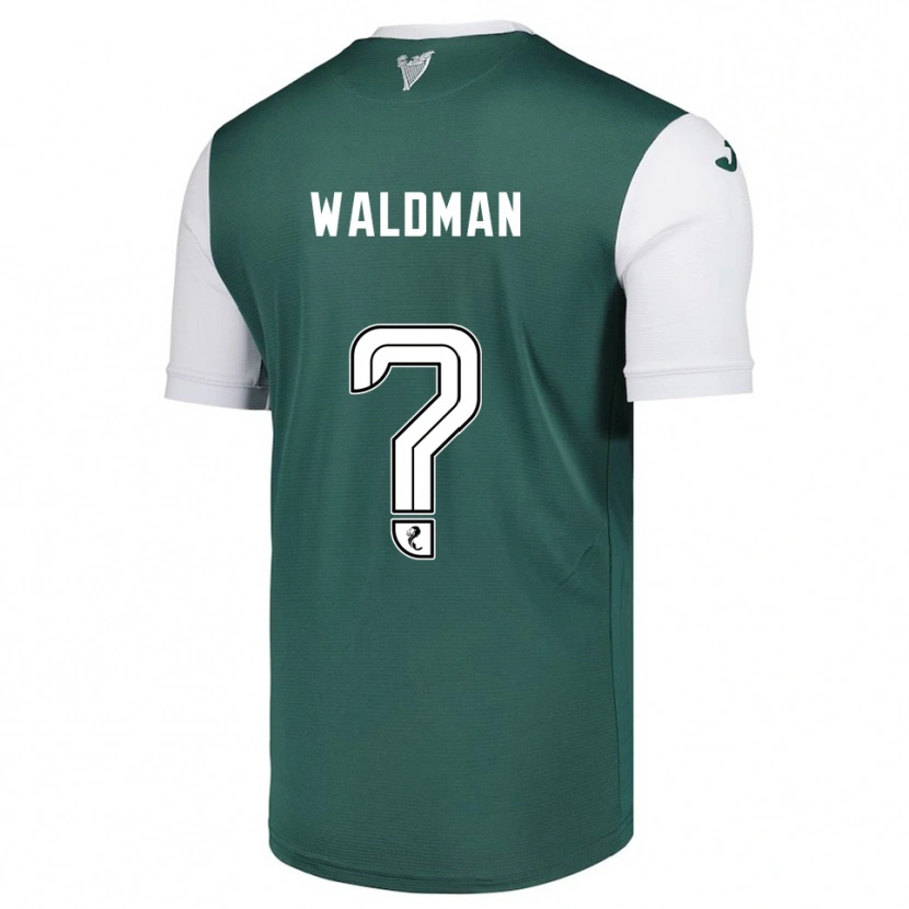 Danxen Herren Oli Waldman #0 Grün Weiß Heimtrikot Trikot 2025/26 T-Shirt