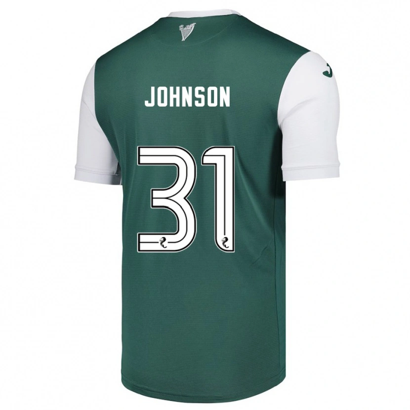 Danxen Herren Murray Johnson #31 Grün Weiß Heimtrikot Trikot 2025/26 T-Shirt