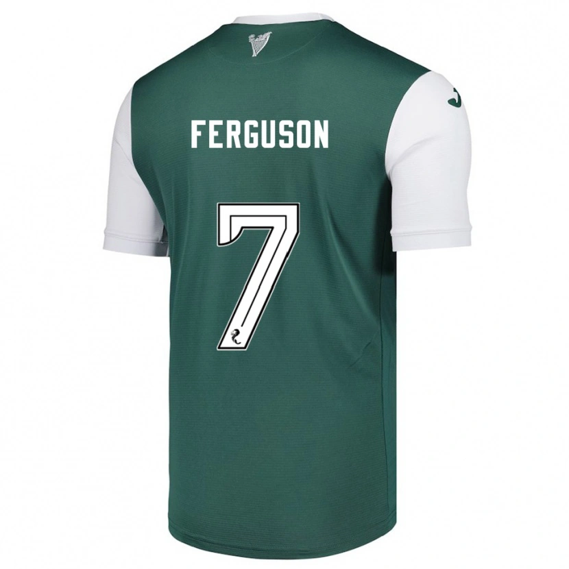 Danxen Herren Abbie Ferguson #7 Grün Weiß Heimtrikot Trikot 2025/26 T-Shirt