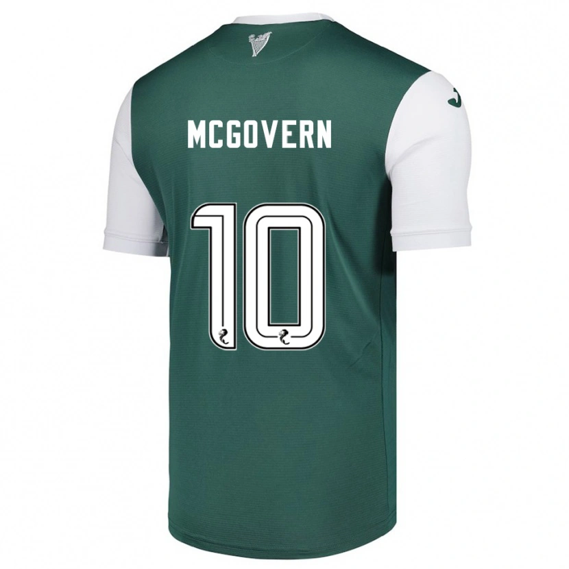 Danxen Herren Kathleen Mcgovern #10 Grün Weiß Heimtrikot Trikot 2025/26 T-Shirt