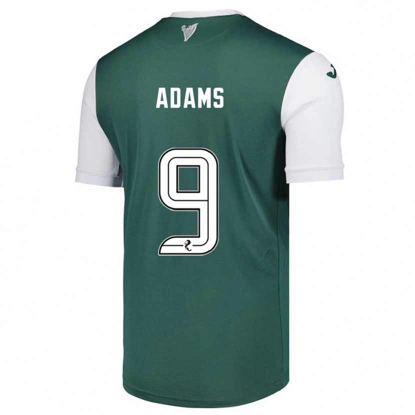 Danxen Herren Eilidh Adams #9 Grün Weiß Heimtrikot Trikot 2025/26 T-Shirt