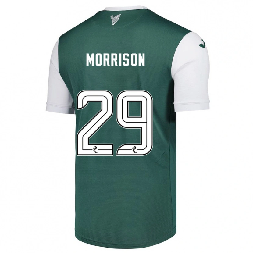 Danxen Herren Kirsty Morrison #29 Grün Weiß Heimtrikot Trikot 2025/26 T-Shirt