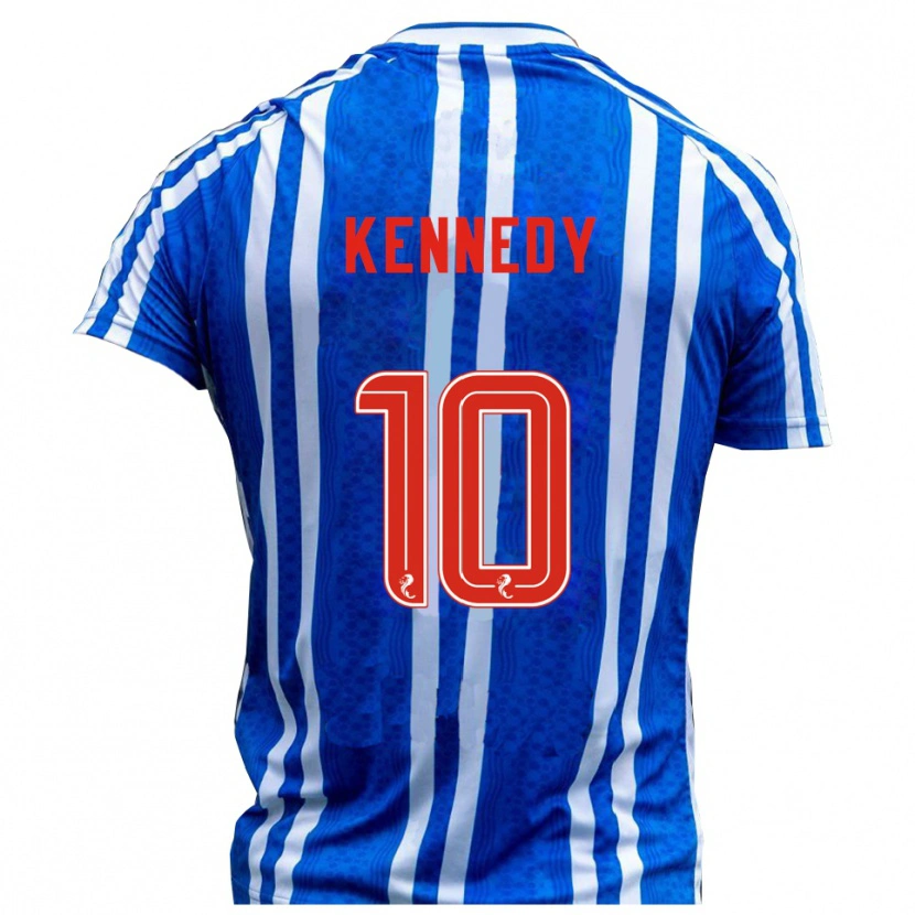 Danxen Herren Matty Kennedy #10 Blau Weiß Heimtrikot Trikot 2025/26 T-Shirt