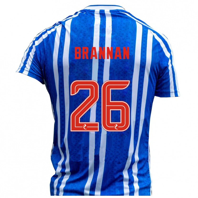 Danxen Herren Ben Brannan #26 Blau Weiß Heimtrikot Trikot 2025/26 T-Shirt