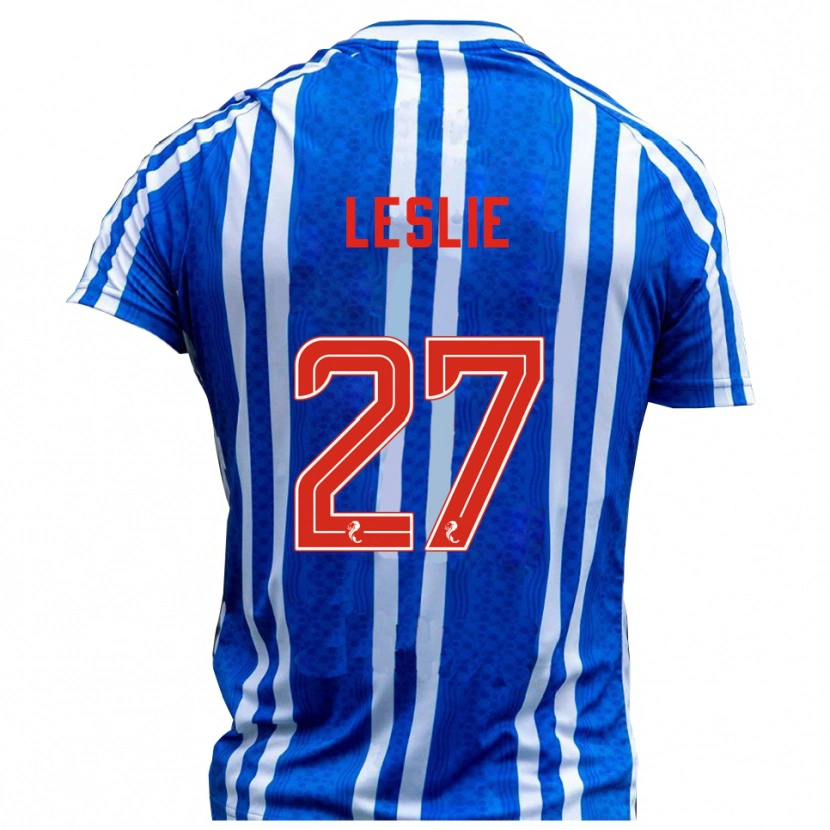 Danxen Herren Kian Leslie #27 Blau Weiß Heimtrikot Trikot 2025/26 T-Shirt