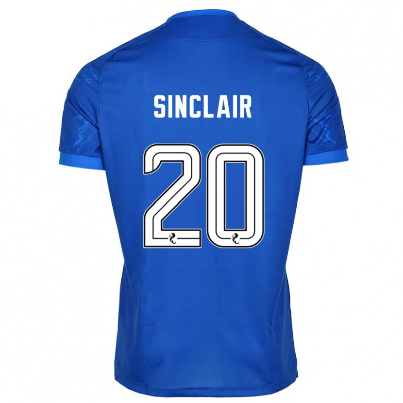 Danxen Herren Ross Sinclair #20 Blau Weiß Heimtrikot Trikot 2025/26 T-Shirt