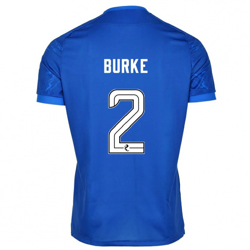 Danxen Herren Fallon Burke #2 Blau Weiß Heimtrikot Trikot 2025/26 T-Shirt