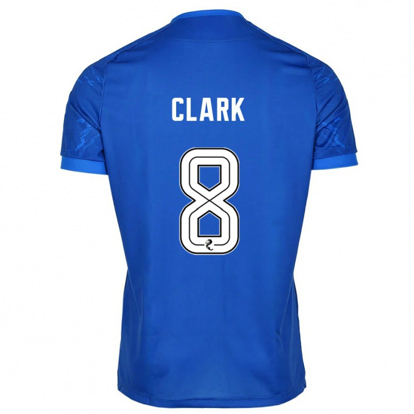 Danxen Herren Hannah Clark #8 Blau Weiß Heimtrikot Trikot 2025/26 T-Shirt