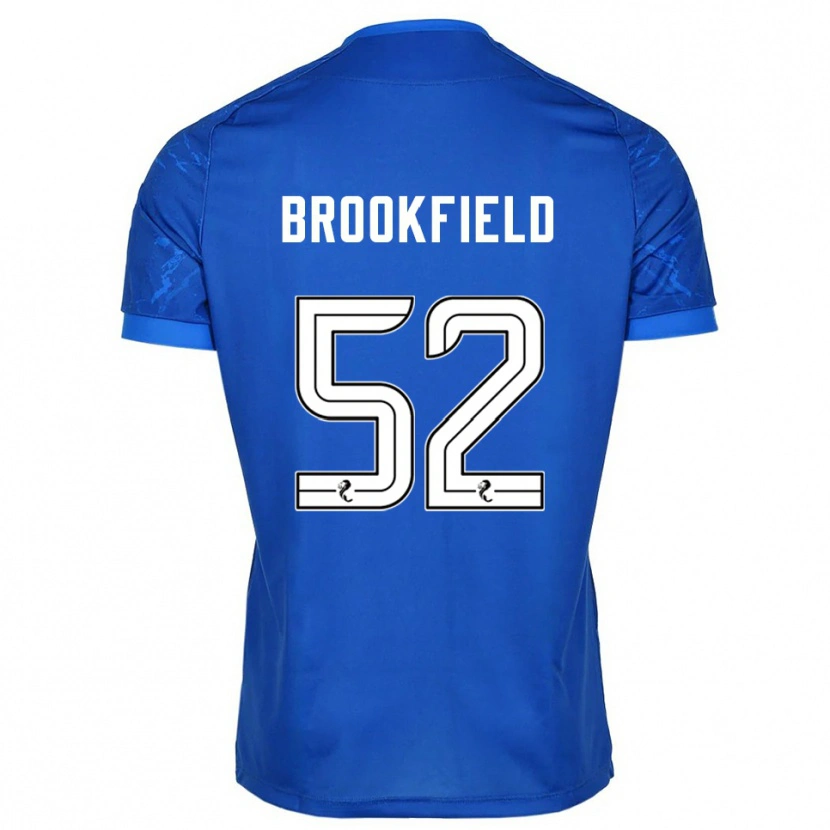 Danxen Herren Arran Brookfield #52 Blau Weiß Heimtrikot Trikot 2025/26 T-Shirt