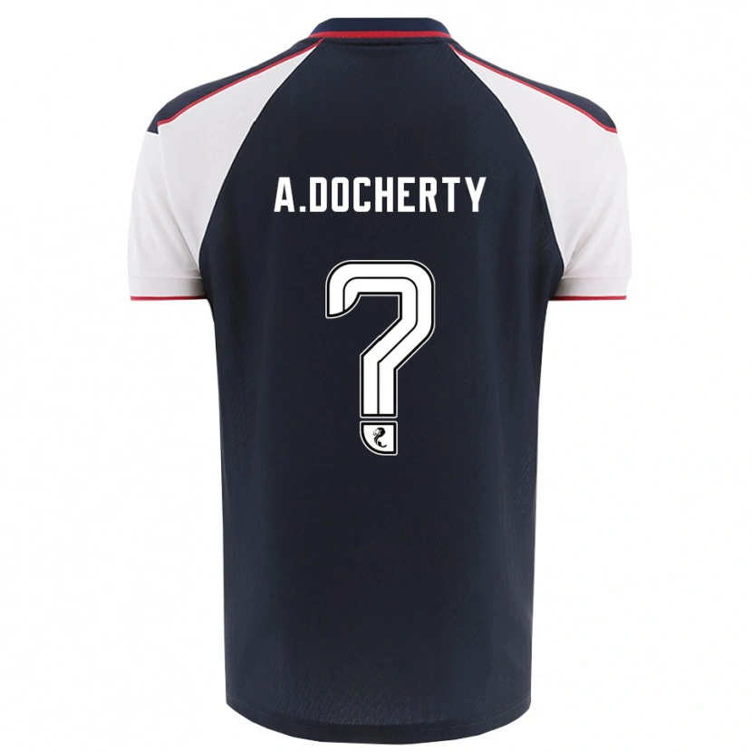 Danxen Herren Aimie Docherty #0 Marine Weiß Heimtrikot Trikot 2025/26 T-Shirt