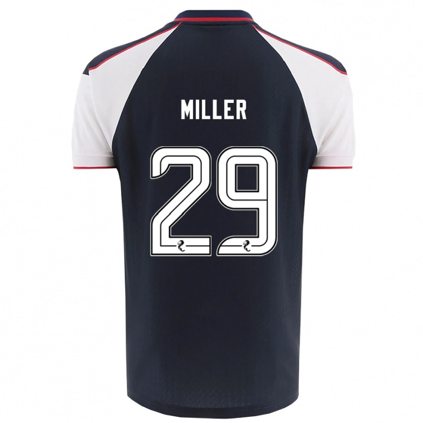 Danxen Herren Calvin Miller #29 Marine Weiß Heimtrikot Trikot 2025/26 T-Shirt