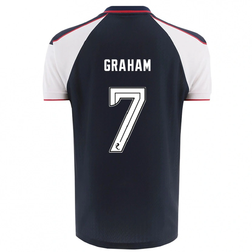 Danxen Herren Brian Graham #7 Marine Weiß Heimtrikot Trikot 2025/26 T-Shirt