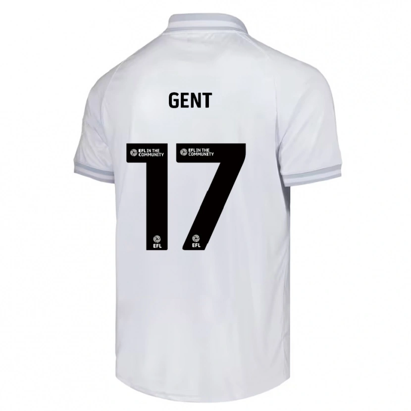 Danxen Herren Georgie Gent #17 Weiß Grau Schwarz Auswärtstrikot Trikot 2025/26 T-Shirt