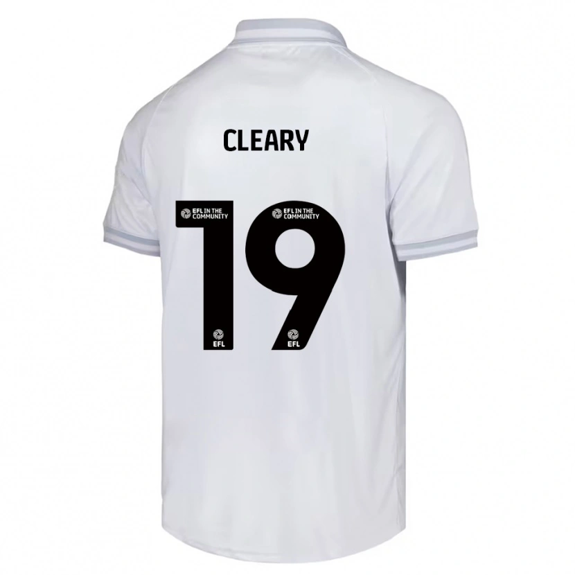 Danxen Herren Reyes Cleary #19 Weiß Grau Schwarz Auswärtstrikot Trikot 2025/26 T-Shirt