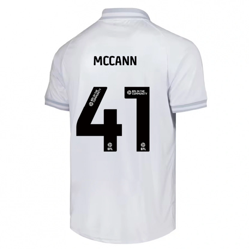 Danxen Herren Bayley Mccann #41 Weiß Grau Schwarz Auswärtstrikot Trikot 2025/26 T-Shirt