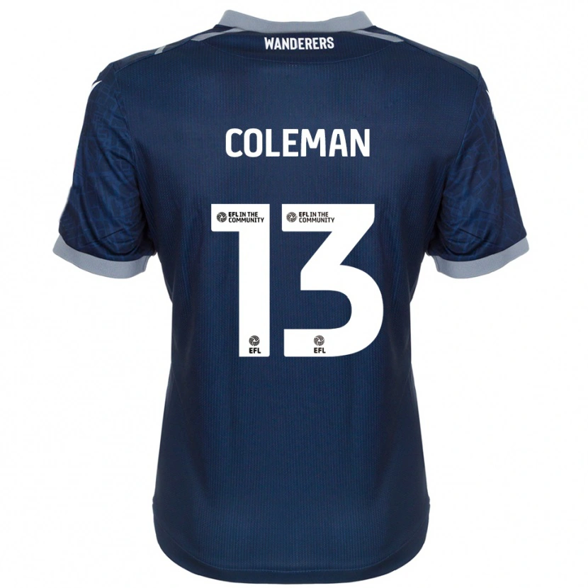 Danxen Herren Joel Coleman #13 Marine Grau Auswärtstrikot Trikot 2025/26 T-Shirt