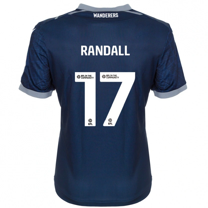 Danxen Herren Joel Randall #17 Marine Grau Auswärtstrikot Trikot 2025/26 T-Shirt