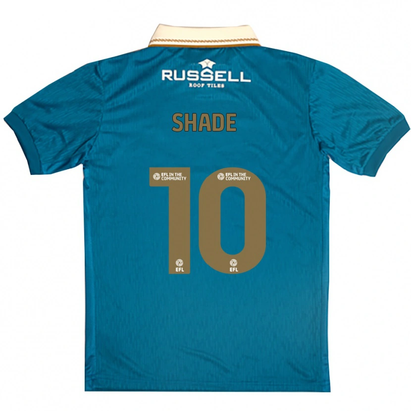 Danxen Herren Tyrese Shade #10 Himmelblau Weiß Auswärtstrikot Trikot 2025/26 T-Shirt