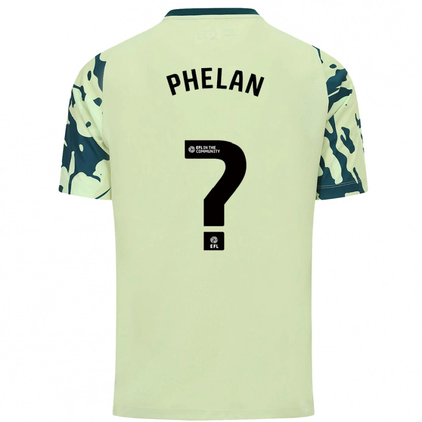 Danxen Herren Leeyon Phelan #0 Dunkelgrün Auswärtstrikot Trikot 2025/26 T-Shirt