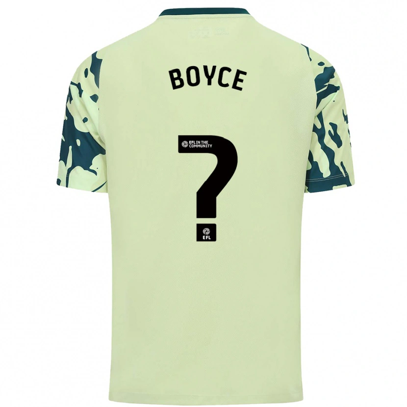 Danxen Herren Oliver Boyce #0 Dunkelgrün Auswärtstrikot Trikot 2025/26 T-Shirt