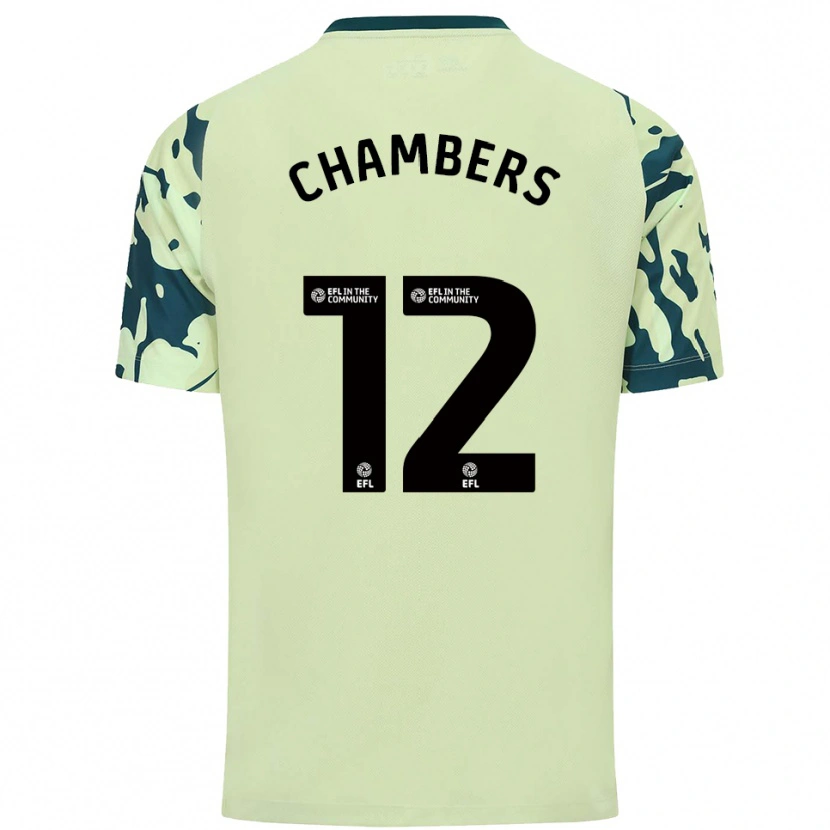 Danxen Herren Calum Chambers #12 Dunkelgrün Auswärtstrikot Trikot 2025/26 T-Shirt