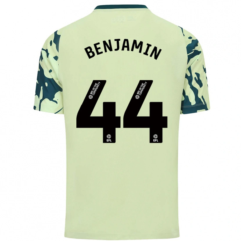 Danxen Herren Xavier Benjamin #44 Dunkelgrün Auswärtstrikot Trikot 2025/26 T-Shirt
