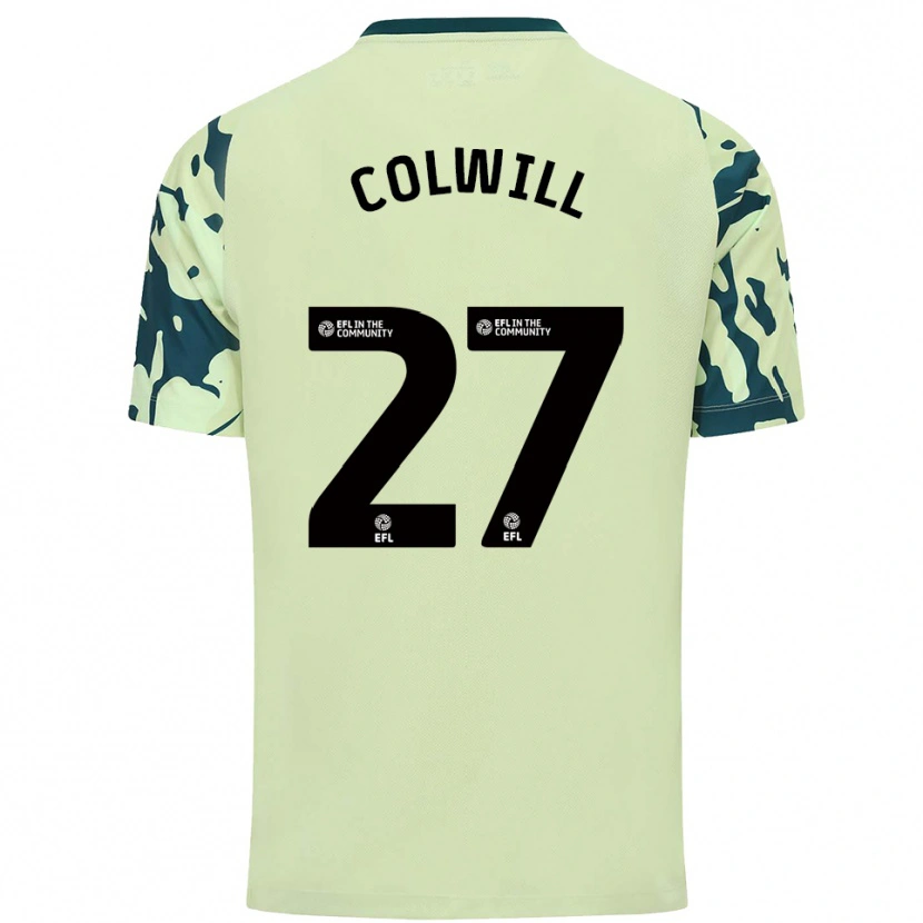 Danxen Herren Joel Colwill #27 Dunkelgrün Auswärtstrikot Trikot 2025/26 T-Shirt