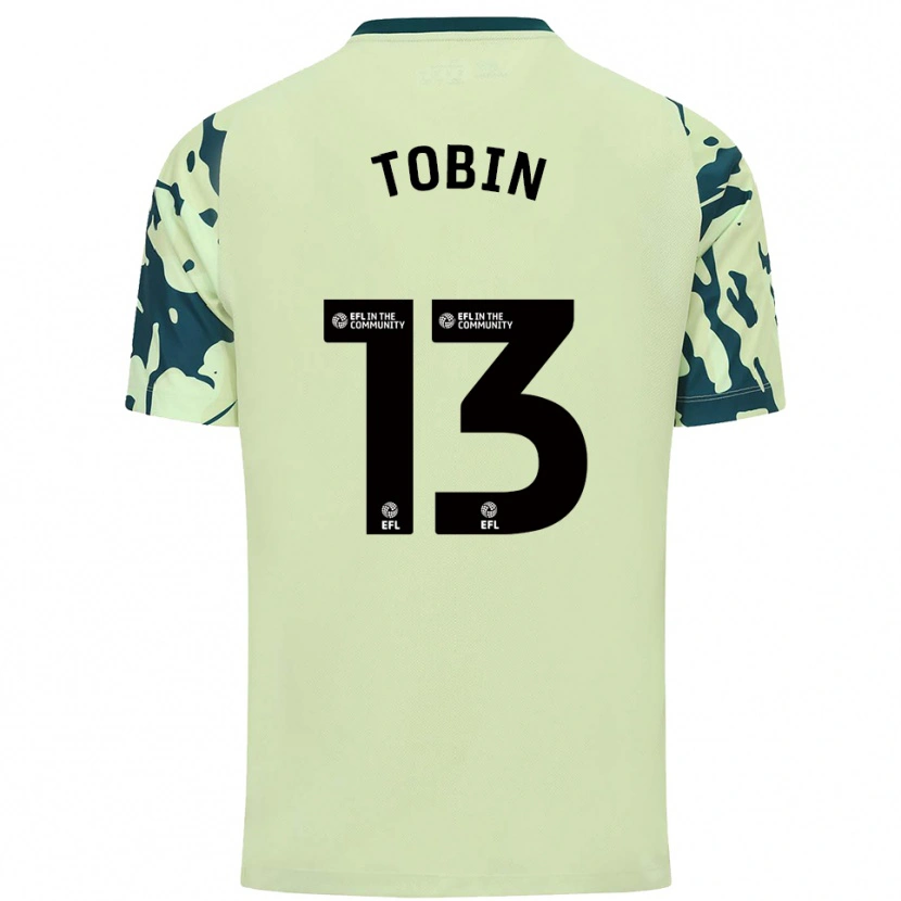 Danxen Herren Tiger Tobin #13 Dunkelgrün Auswärtstrikot Trikot 2025/26 T-Shirt