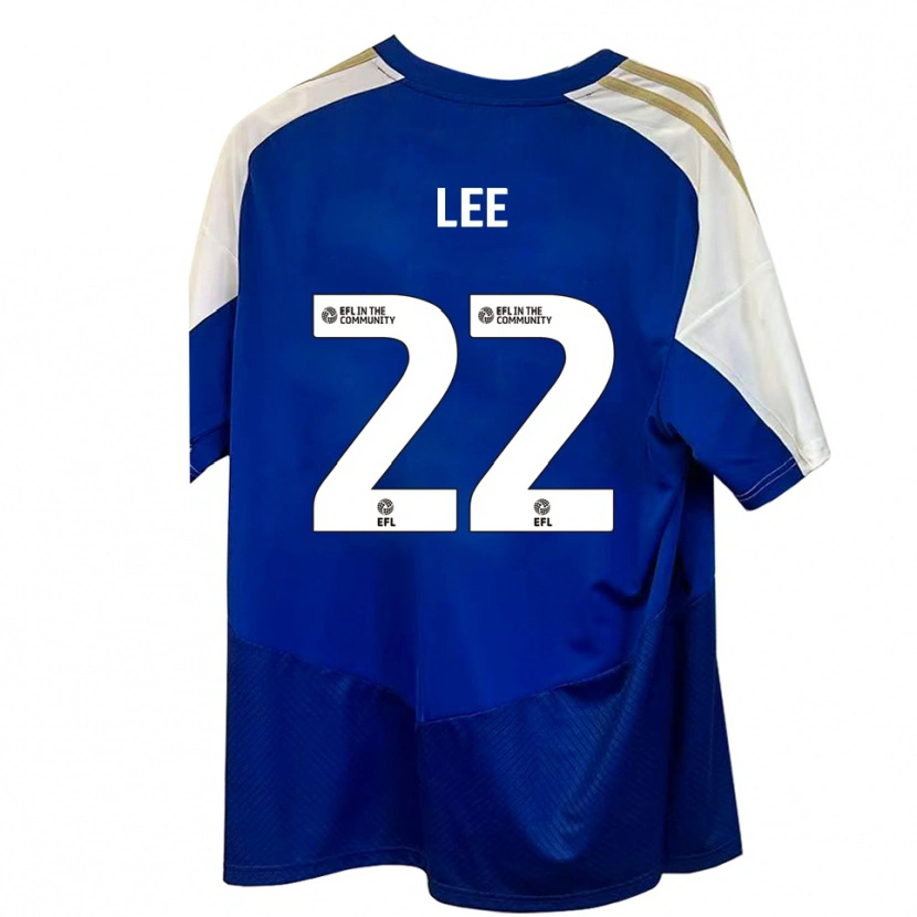 Danxen Herren Harry Lee #22 Blau Weiß Gold Auswärtstrikot Trikot 2025/26 T-Shirt