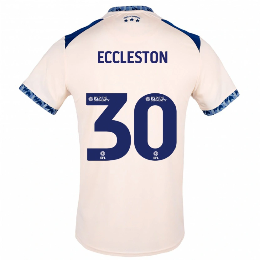 Danxen Herren Neo Eccleston #30 Creme Marine Auswärtstrikot Trikot 2025/26 T-Shirt