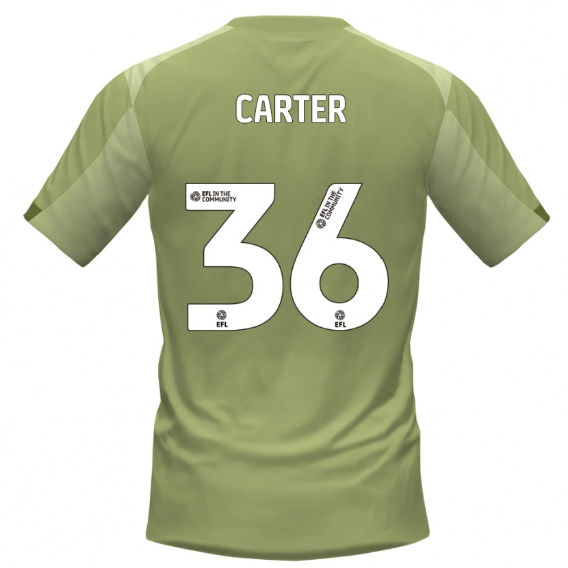 Danxen Herren Dan Carter #36 Salbei Champagner Auswärtstrikot Trikot 2025/26 T-Shirt