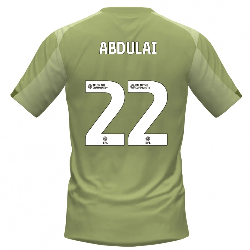 Danxen Herren Azeem Abdulai #22 Salbei Champagner Auswärtstrikot Trikot 2025/26 T-Shirt
