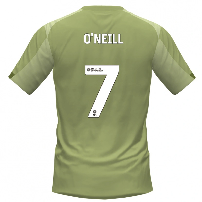 Danxen Herren Ollie O'neill #7 Salbei Champagner Auswärtstrikot Trikot 2025/26 T-Shirt