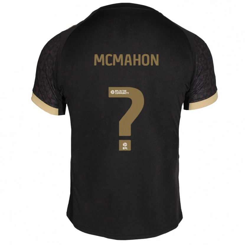 Danxen Herren Chloe Mcmahon #0 Schwarz Gold Auswärtstrikot Trikot 2025/26 T-Shirt