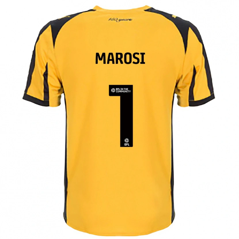Danxen Herren Marko Marosi #1 Orange Schwarz Auswärtstrikot Trikot 2025/26 T-Shirt
