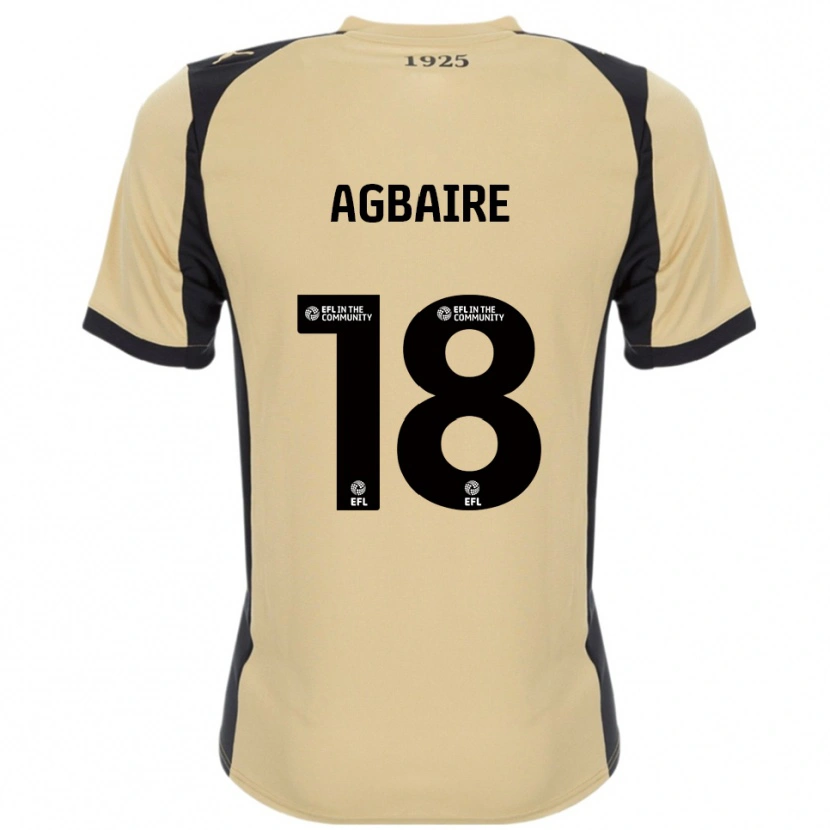 Danxen Herren Lenny Agbaire #18 Gold Schwarz Auswärtstrikot Trikot 2025/26 T-Shirt